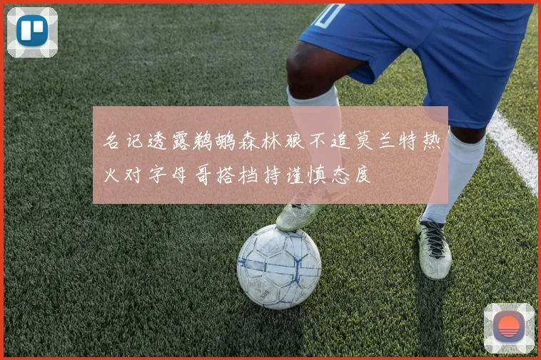 名记透露鹈鹕森林狼不追莫兰特热火对字母哥搭档持谨慎态度